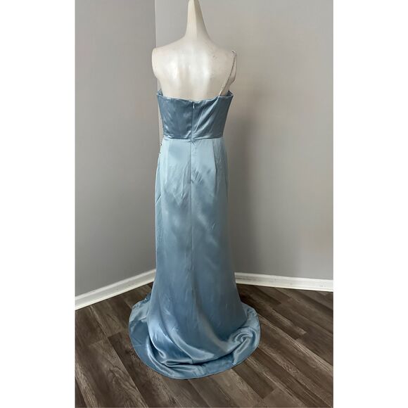 SAU LEE PASHA SATIN GOWN SIZE US 6 $650 - Picture 13 of 16